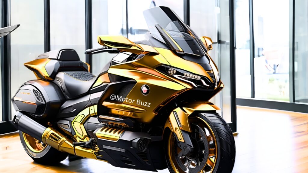 Nueva Honda Gold Wing: Motocicleta Premium con Tecnología Avanzada y Posición de Conducción Confortable