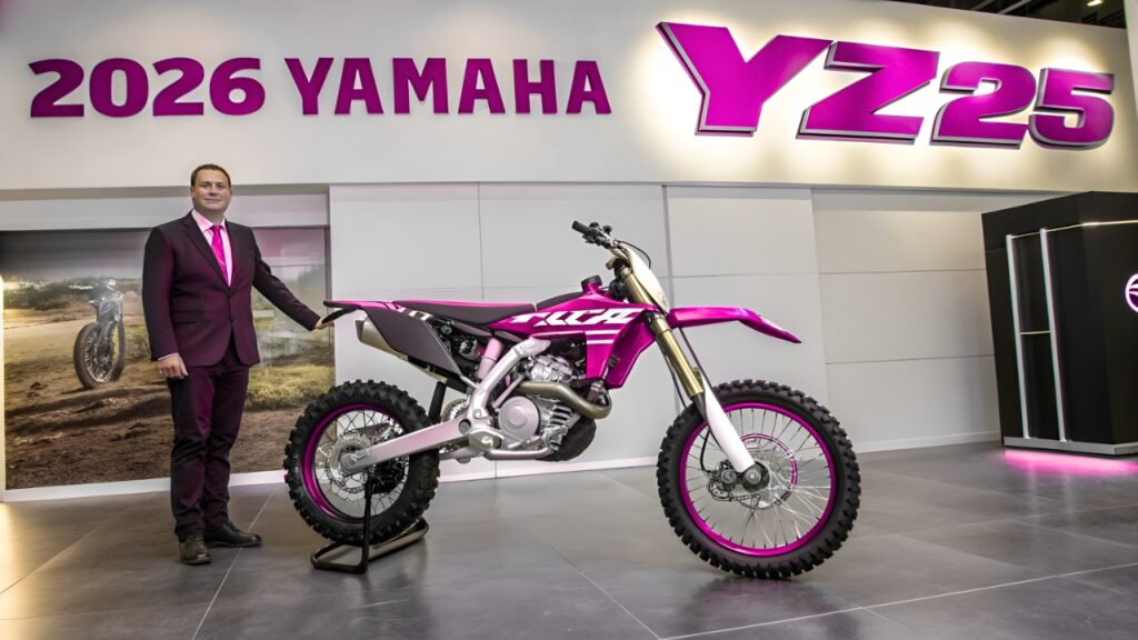 Yamaha YZ 125 2026: nueva familia lanzada para motocross potente y ágil