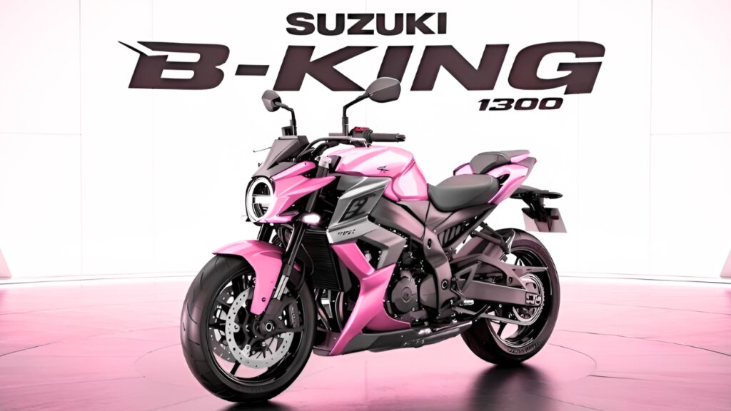 Suzuki B-King 1300: Motocicleta Naked de Alta Potencia con Motor 1300cc, Diseño Agresivo y Rendimiento Deportivo para Carretera y Ciudad