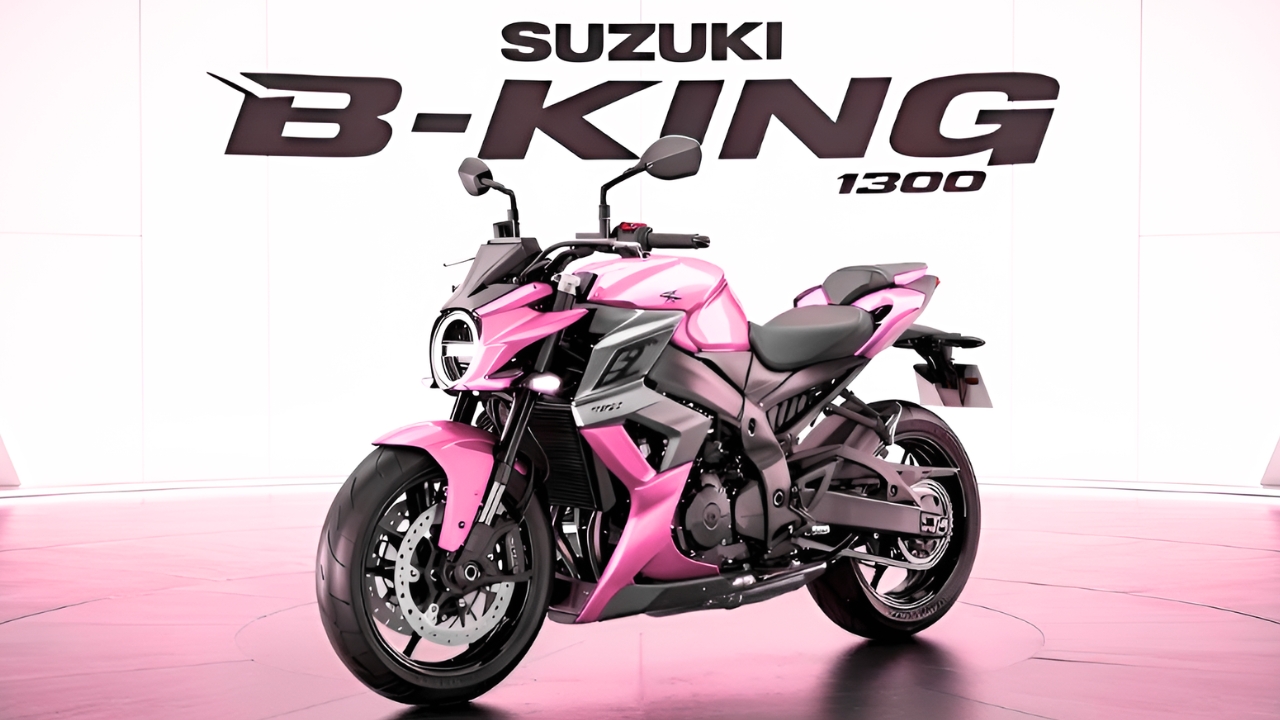 Suzuki B-King 1300: Motocicleta Naked de Alta Potencia con Motor 1300cc, Diseño Agresivo y Rendimiento Deportivo para Carretera y Ciudad