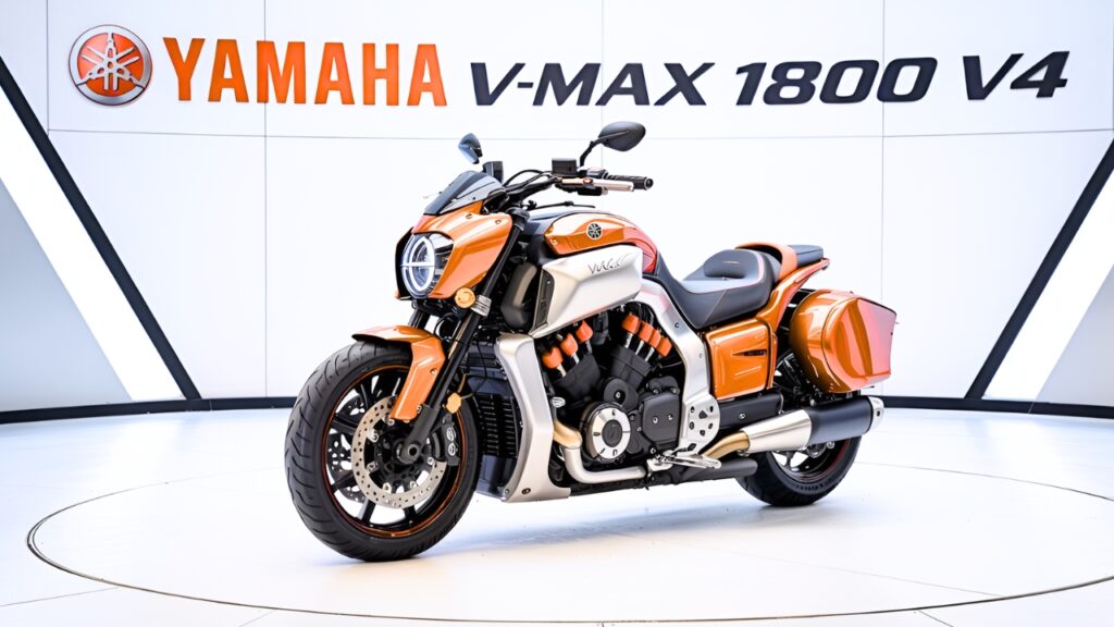 Yamaha VMAX 1800: Muscle Cruiser de Alto Rendimiento con Potencia Brutal, Diseño Distintivo y Aceleración Impresionante