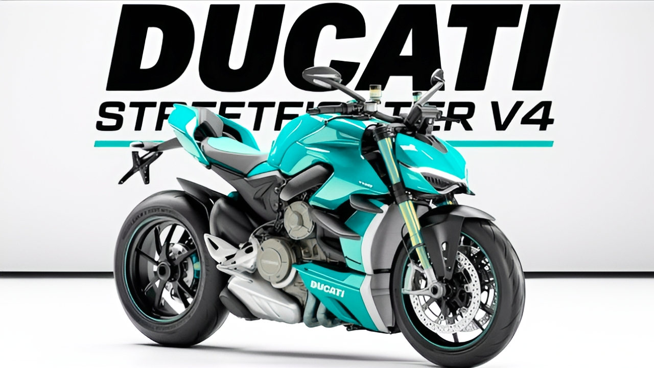 Ducati Streetfighter V4: Naked Deportiva de Alto Rendimiento con Motor V4 y Diseño Agresivo