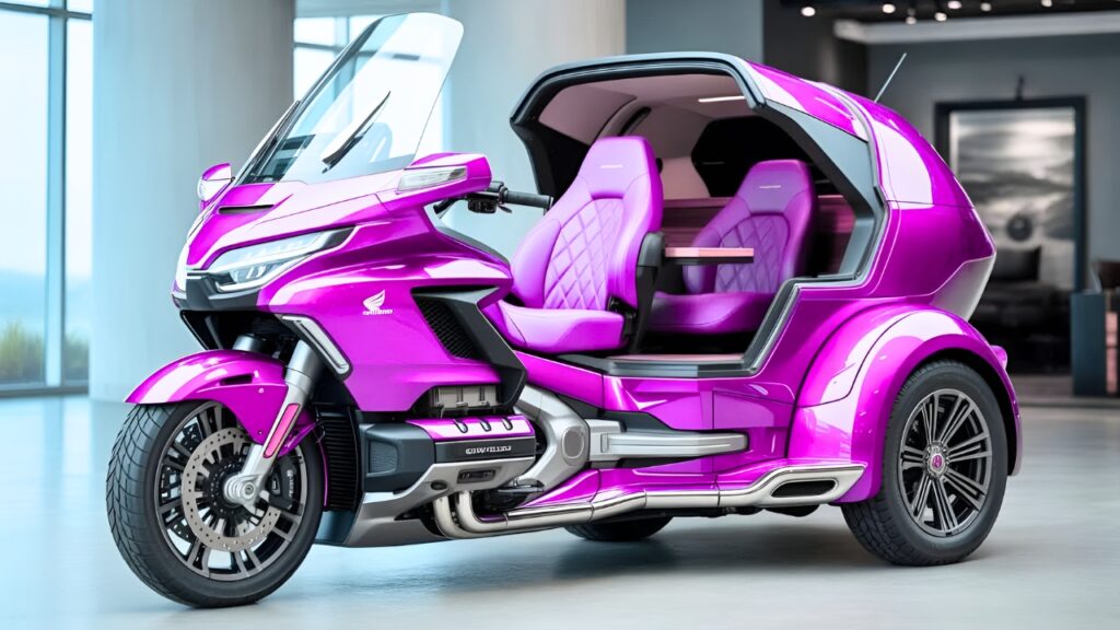 Honda Gold Wing Trike 2026 Rosa: Touring de Lujo con Tres Ruedas y Máxima Comodidad para Viajes Largos