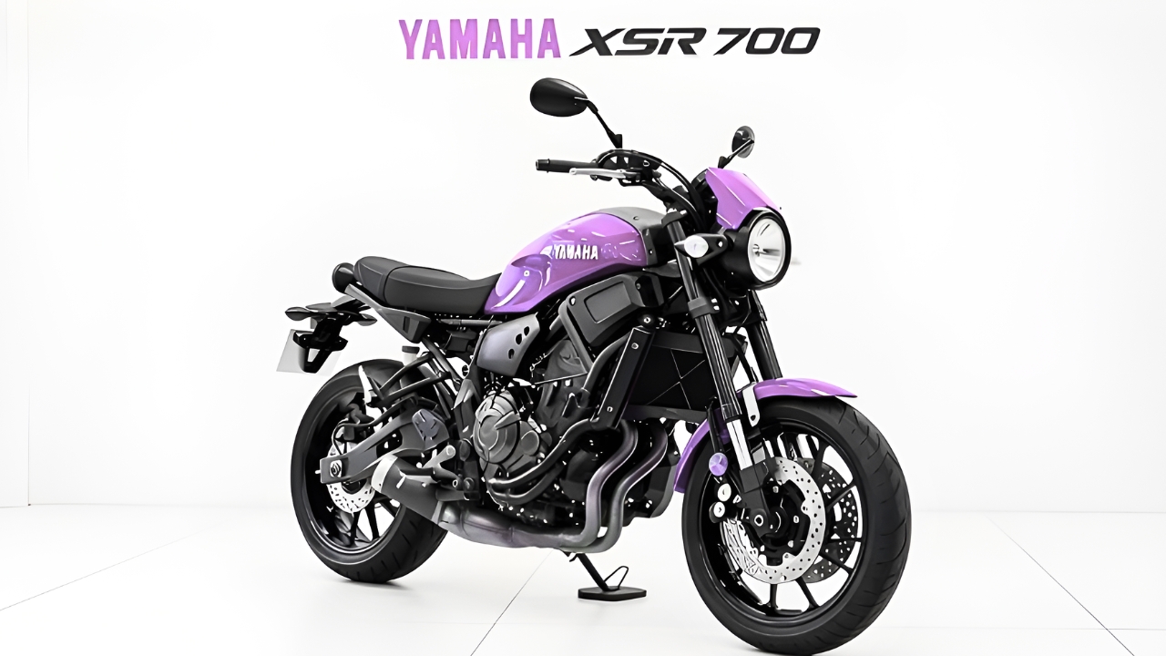 Yamaha XSR700: moto neo-retro con estilo clásico, motor ágil y rendimiento deportivo