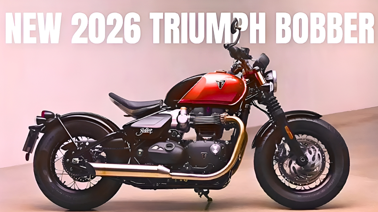 Triumph Bonneville Bobber: moto clásica con diseño retro, motor potente y estilo premium