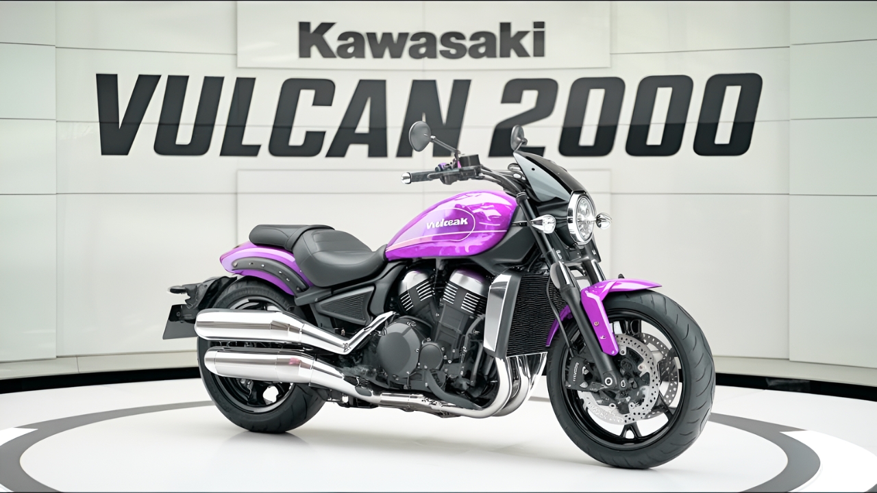Kawasaki Vulcan 2000: Moto Cruiser Potente con Gran Motor y Estilo Clásico
