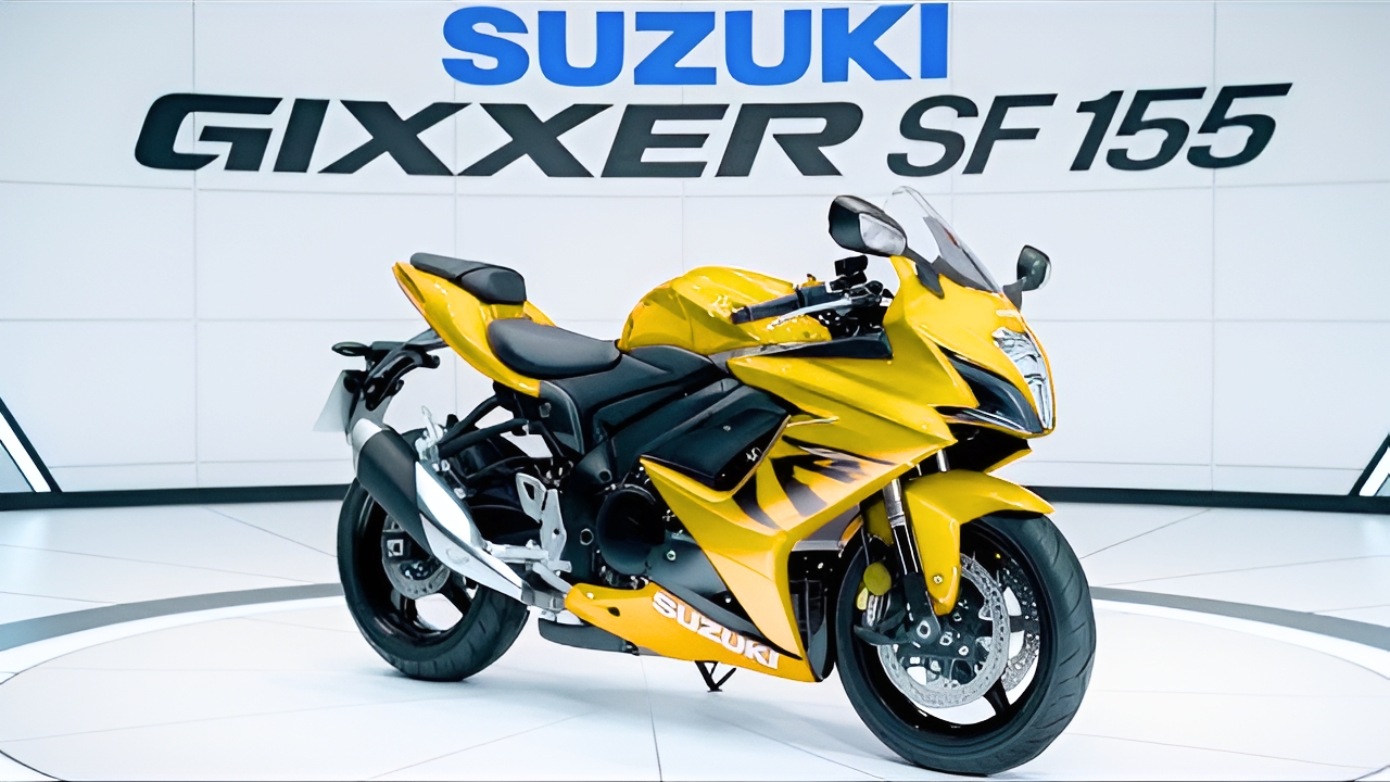Suzuki Gixxer SF 155: Moto Deportiva con Carenado Completo y Diseño Moderno