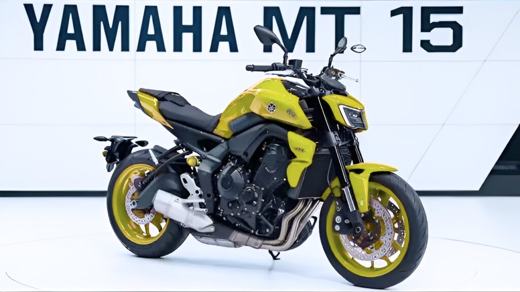 Yamaha MT-07 Amarilla: Moto Naked Deportiva con Diseño Moderno y Ágil
