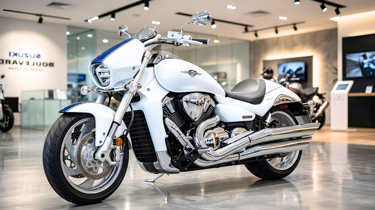 Suzuki Boulevard M109R: Moto Cruiser Potente con Diseño Elegante y Moderno
