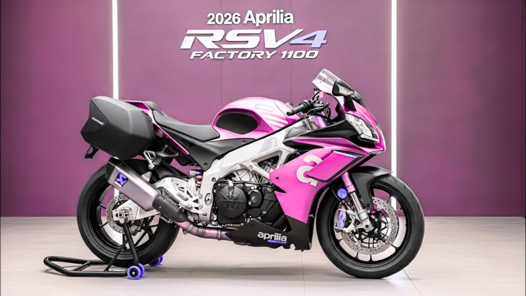 Aprilia RSV4 Factory 1100 2026: Superbike Italiana de Alto Rendimiento y Diseño Deportivo