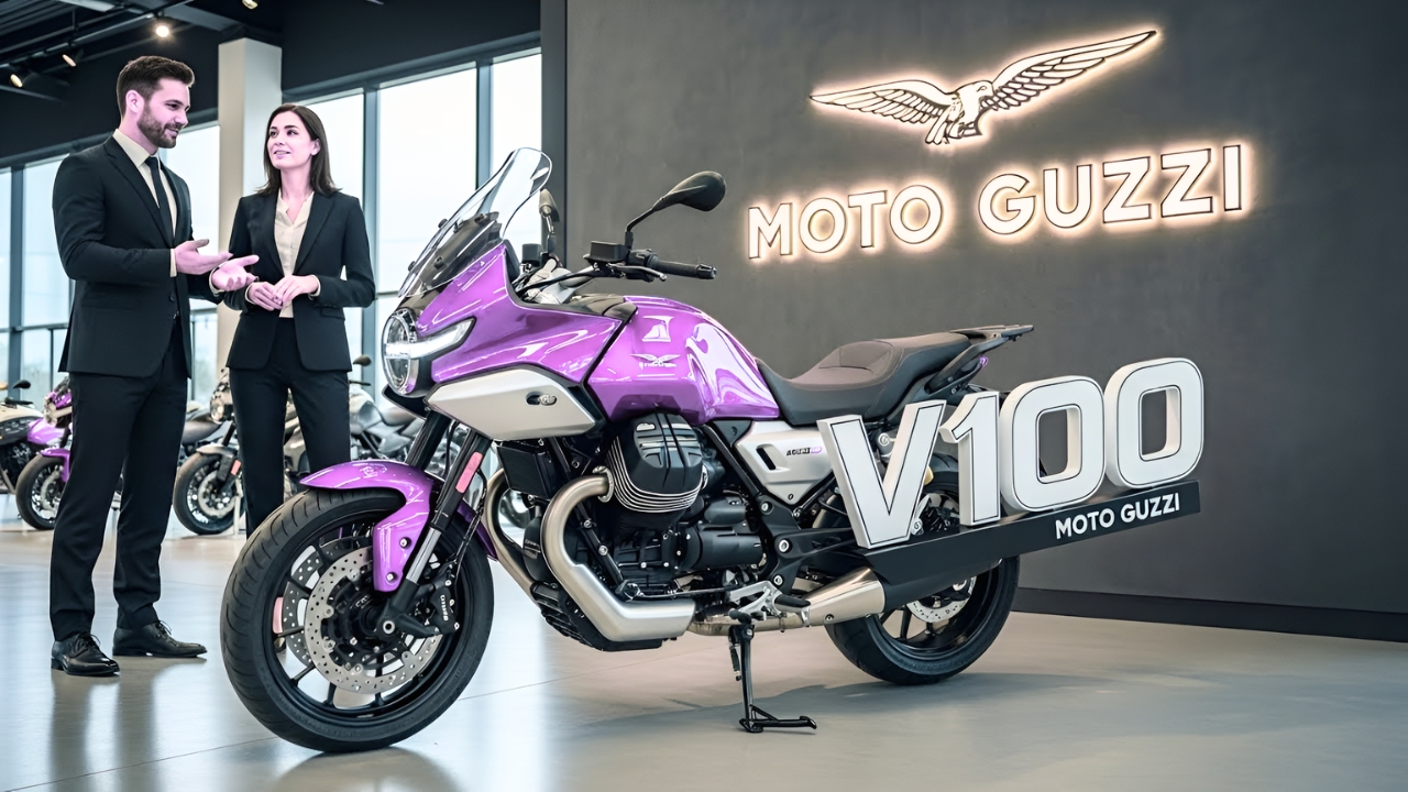 Moto Guzzi V100 2026: Nueva Moto Touring Potente con Estilo Italiano